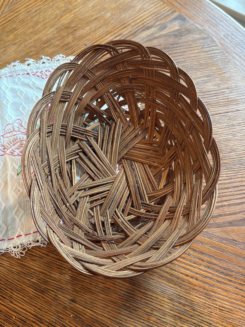 Woven Decorative Basket - Brown